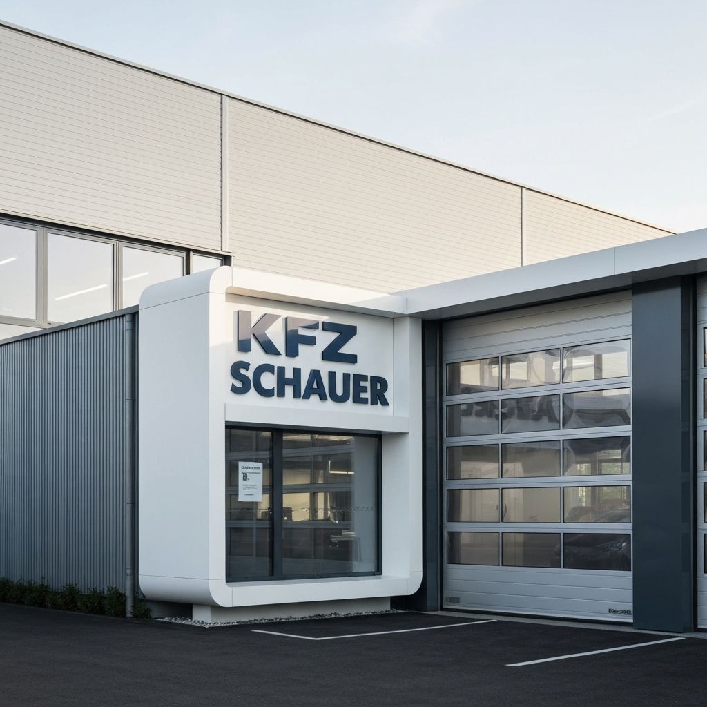 Professionelle KFZ Werkstatt mit modernster Ausstattung und Diagnosegeräten